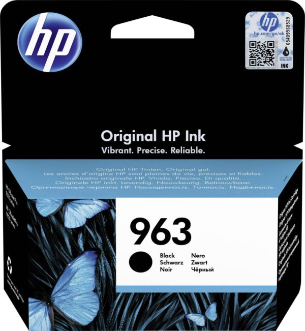 Original HP 963 black ink ECOMELANI 3JA26AE