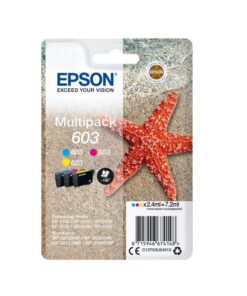 Original Multipack Epson 603 3 colour C13T03U54010 ecomelani cyprus