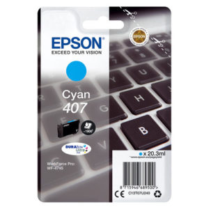 epson 407 cyan ink ecomelani cyprus C13T07U240