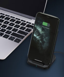 Alternative view of Rockrose Airwave Wireless Charger 10W Black