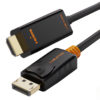 CABLETIME Cable Displayport to HDMI black ecomelani cyprus
