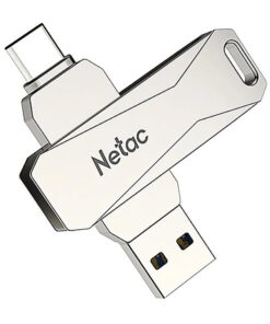 Netac 128GB USB Flash Drive USB 3.0 Type-C Silver ecomelani cyprus