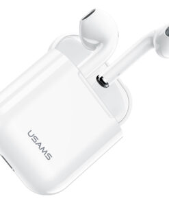 Usams True Wireless Earphones US-YA001 White ecomelani cyprus