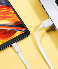 Alternative view of USAMS White USB to Type-C Cable