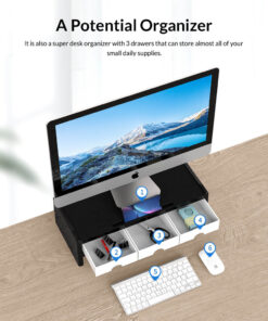 monitor stand orico organizer