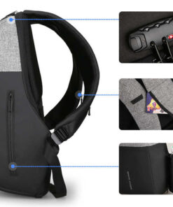 backpack with anti-teft tag