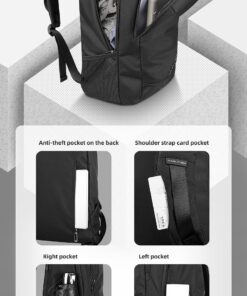 Backpack Mark Ryden MR9491 Black 15.6″ 15L