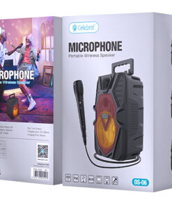 Celebrat Portable Speaker With Microphone OS-60 ecomelani cyprus