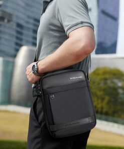 Arctic Hunter Essential Crossbody Bag Black Ecomelani Cyprus