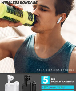 CELEBRAT EARPHONES W12 black ECOMELANI CYPRUS