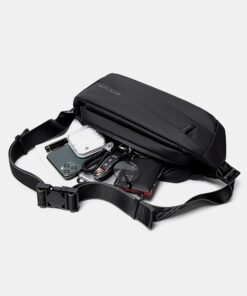 Alternative view of Arctic Hunter Vivid Crossbody Bag Black