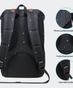 KAUKKO BACKPACK WATERPROOF black ecomelani cyprus
