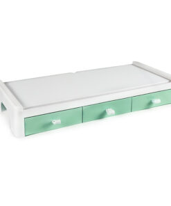 Monitor Stand LFS Comfort Organizer White with drawers