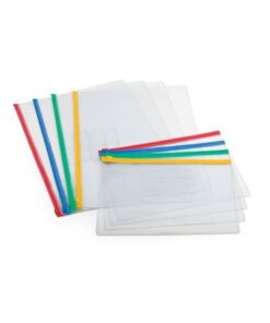 Zipper Bag A5 with name Card