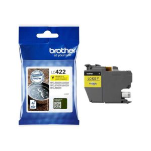 Brother_LC422Y_Yellow_original_ink_cartridge_from Ecomelani Cyprus