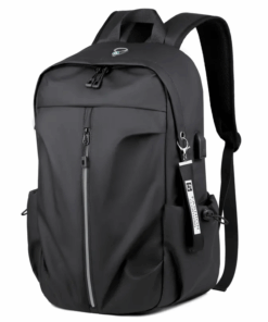 Alternative view of Urban Edge Street Backpack Black 15,6" with USB port