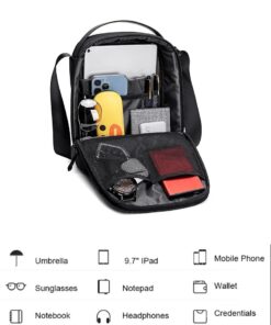 Alternative view of Arctic Hunter Agile Crossbody Bag Black