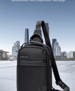 Alternative view of Arctic Hunter Crossbody ModSlim Black