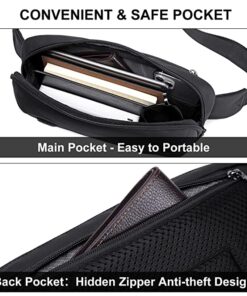 Alternative view of Arctic Hunter Neat Crossbody Waist Bag Black