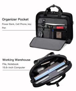 Alternative view of Arctic Hunter SleekBrief Professional Bag Black