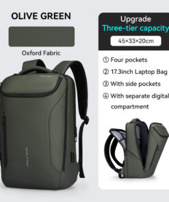 Alternative view of Mark Ryden Navarro II 17,3" Backpack 4 Pockets Uprgrade Green 30L