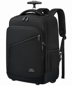 Urban Edge Travelflex Backpack Wheels Black - Ecomelani Cyprus