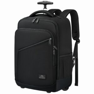 Urban Edge Travelflex Backpack Wheels Black - Ecomelani Cyprus