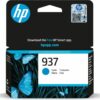 Original Cyan HP 937 Ink Cartridge 4S6W2NE ECOMELANI CYPRUS