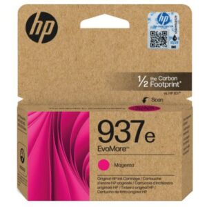 Original Magenta HP 937e EvoMore High Capacity XL Ink Cartridge 4S6W7NE Ecomelani Cyprus