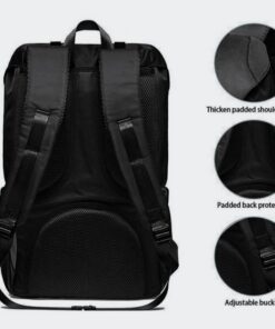 Urban Edge Backpack Waterproof Alternate Total Black Ecomelani Cyprus