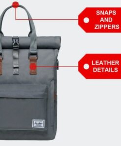 Urban Edge Levin Backpack Grey with USB port from Ecomelani Cyprus