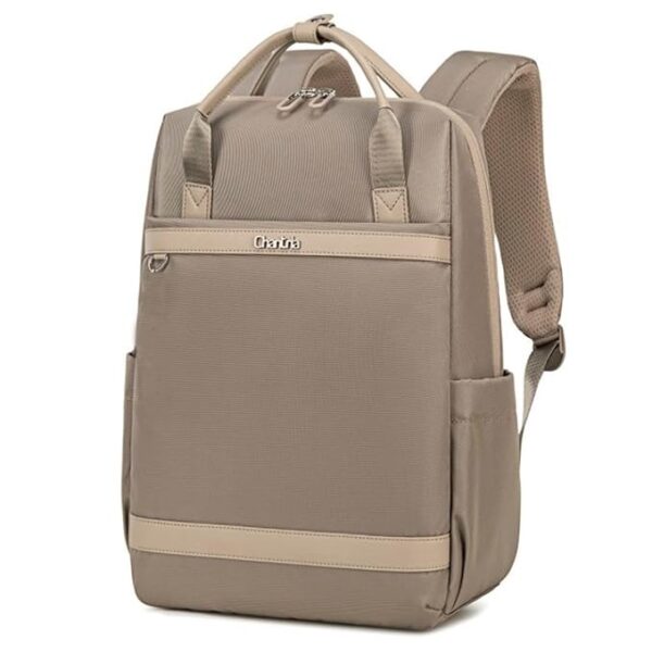 Urban Edge Amalfi Women Elegant Backpack from Ecomelani Cyprus Khakki