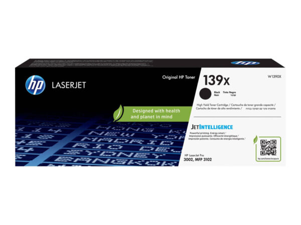 HP 139X Black Toner Cartridge - (W1390X)