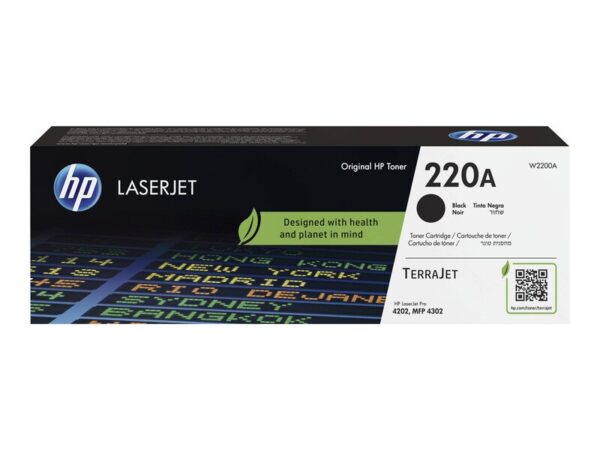 Original Black HP W2200A Toner Cartridge 220A from Ecomelani Cyprus