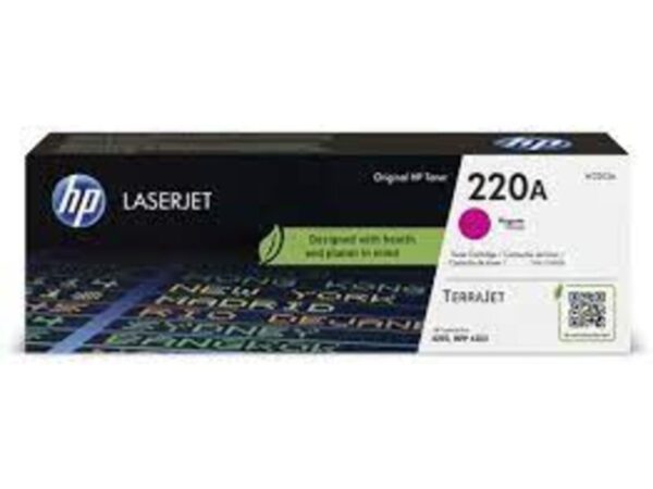 Original Magenta HP W2203A Toner Cartridge 220A from Ecomelani Cyprus