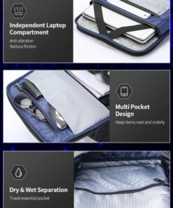 Bopai Orion Microfiber Business Backpack Ecomelani Cyprus