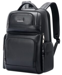 Bopai Vanquish Leather Business Laptop Backpack Ecomelani Cyprus