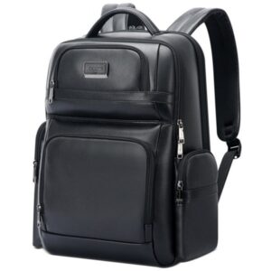 Bopai Vanquish Leather Business Laptop Backpack Ecomelani Cyprus