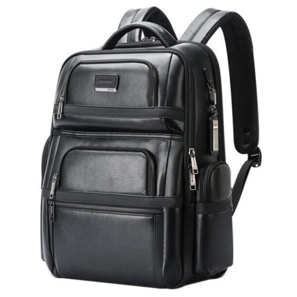 Bopai Warren Leather Business Backpack Ecomelani Cyprus