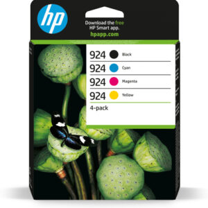 Original Ink Cartridge 4-pack HP 924 Multipack from Ecomelani Cyprus 6C3Z1NE