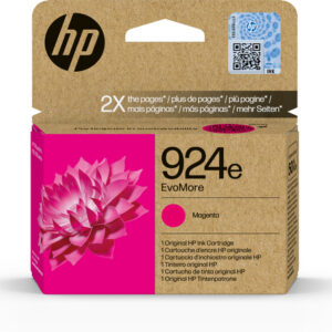 Original Magenta HP 924e EvoMore High Capacity XL Ink Cartridge 4K0U8NE Ecomelani Cyprus