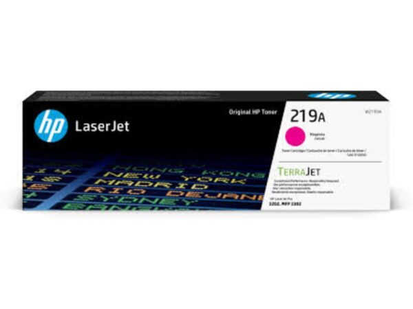 Original Magenta HP W2193A Toner Cartridge 219A from Ecomelani Cyprus