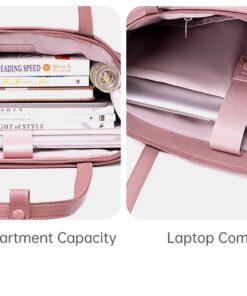 Alternative view of Urban Edge Dazzle Tote Women Business Bag Burgundy 15,6"