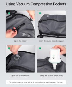 Alternative view of Electric Portable Air Bag Vacuum Pump