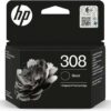 Original Black HP 308 Ink Cartridge 7FP21UE from Ecomelani Cyprus