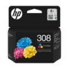Original Tri-Colour HP 308 Ink Cartridge 7FP20UE from Ecomelani Cyprus
