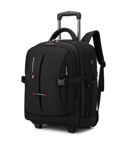 Urban Edge Velar Backpack with wheels Black 40L Ecomelani Cyprus
