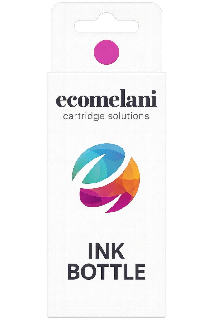 Replacement HP GT52 Magenta Ink Bottle – high-yield vivid magenta ink for HP Ink Tank & Smart Tank printers. Available at Ecomelani Cyprus.