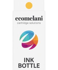Ecomelani Replacement HP GT52 Yellow Ink Bottle for HP Ink Tank and Smart Tank printers – high-yield vibrant yellow refill