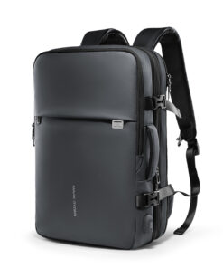 Mark Ryden Parallel XL Expandable Air Bag Vacuum Compression Backpack 35L in Cyprus – water-resistant travel and laptop backpack with USB charging port